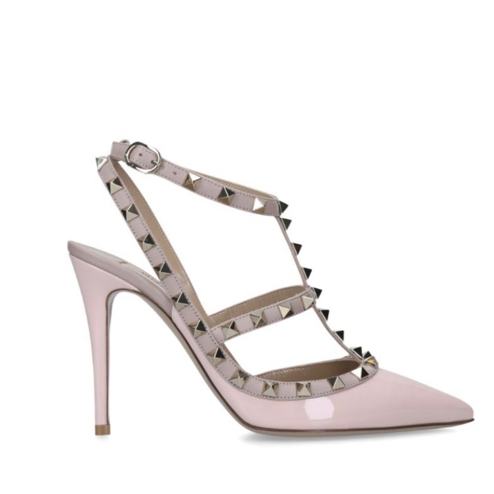 (NIB) VALENTINO Garavani Leather Rockstud Heels